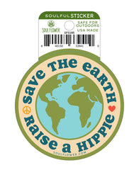 Raise a Hippie Sticker