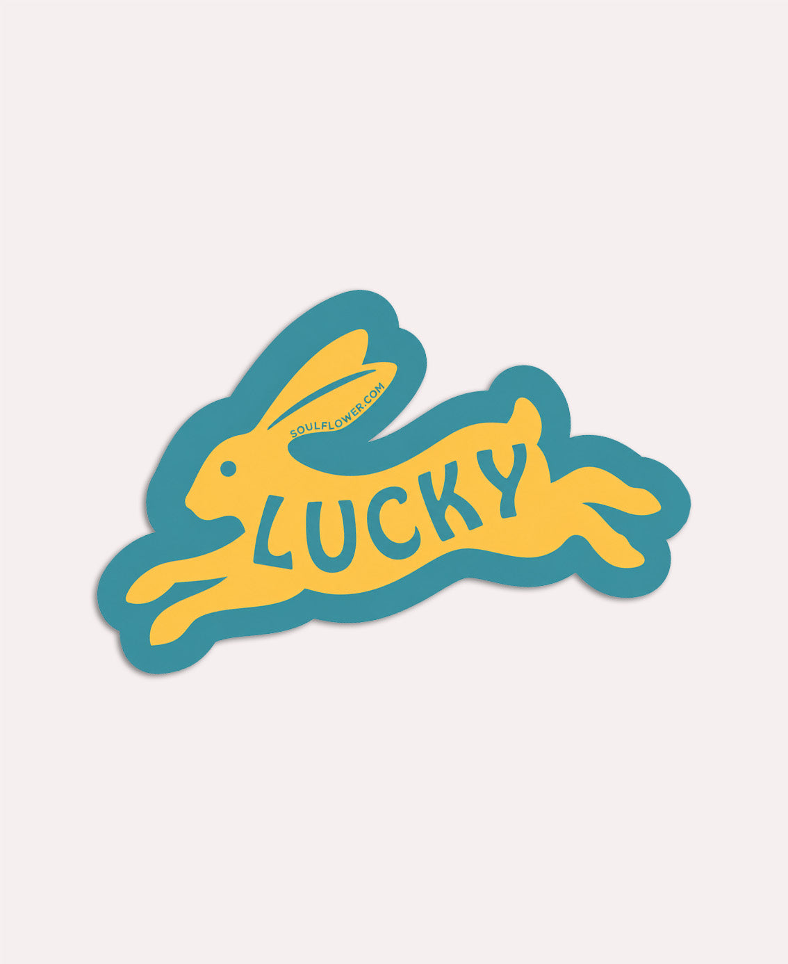 Lucky Rabbit Sticker - Lucky Sticker | Animal Stickers | Soul Flower