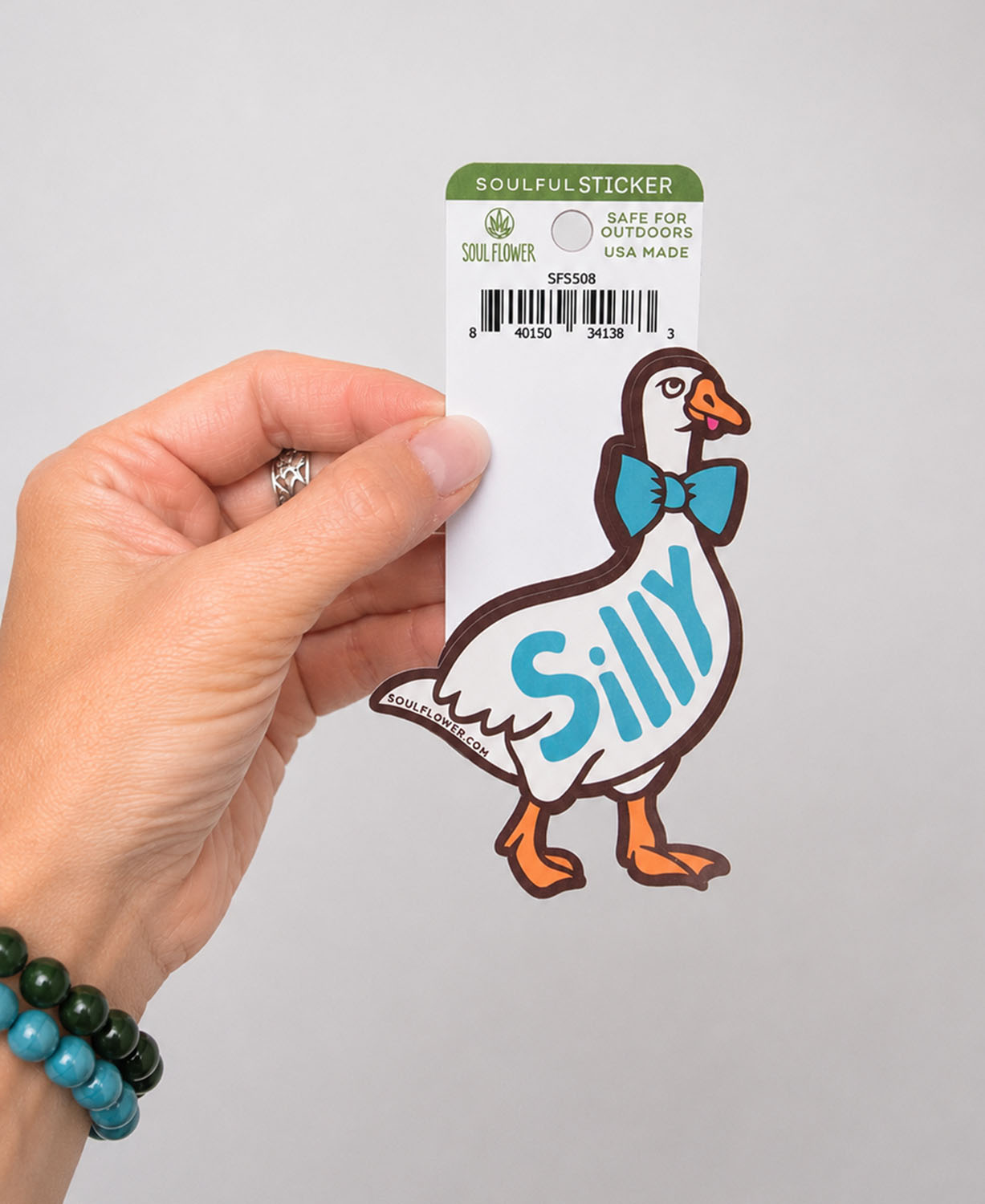 Silly Goose Sticker - Funny Sticker | Cool Stickers | Soul Flower