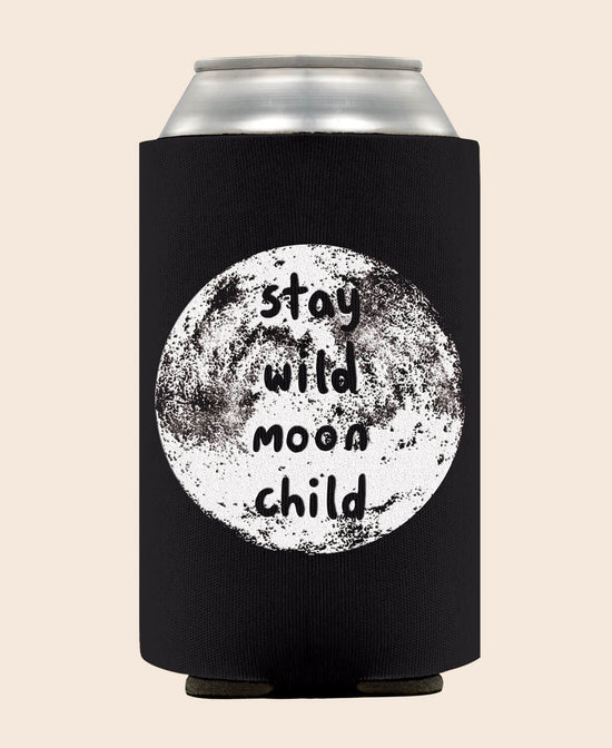 Stay Wild Moon Child Coozie - Stay Wild Moon Child Coozie | Drink Cozy | Soul Flower