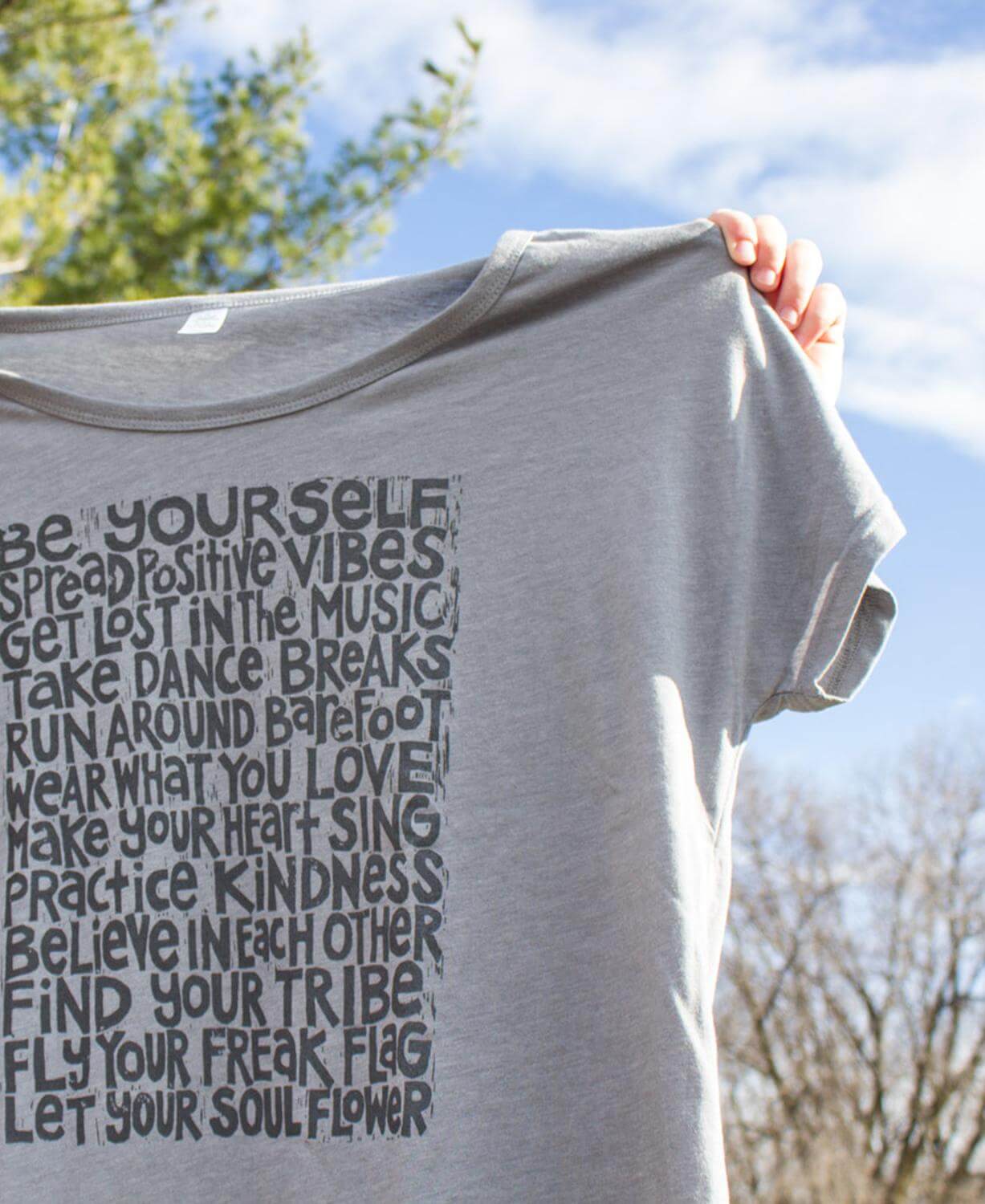 Soul Flower Manifesto Slouch Top