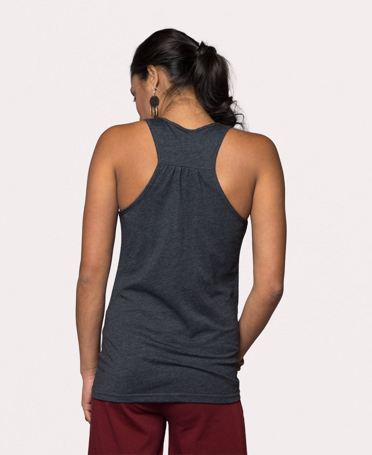 Take Root Chakra Recycled Racerback Tank Women