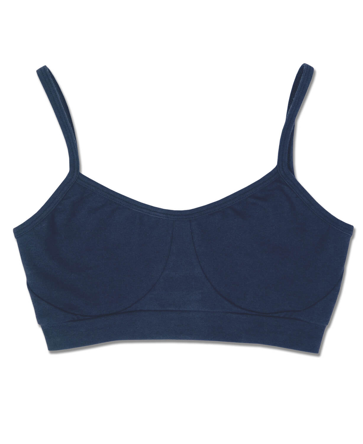 Closeout! Organic Cotton Bralette - Navy
