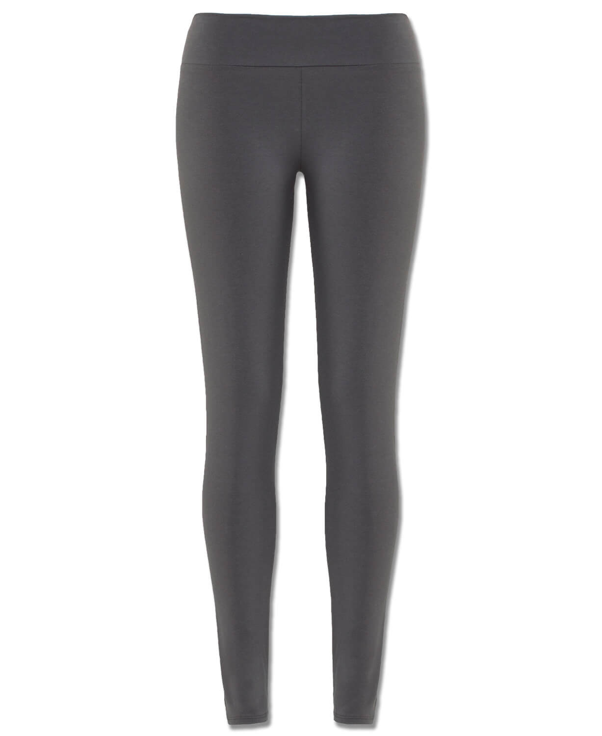 Closeout! Organic Cotton Leggings - Full Length Charcoal