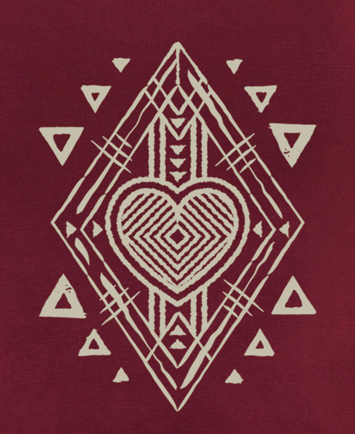 Love Warrior Organic Cropped Tank