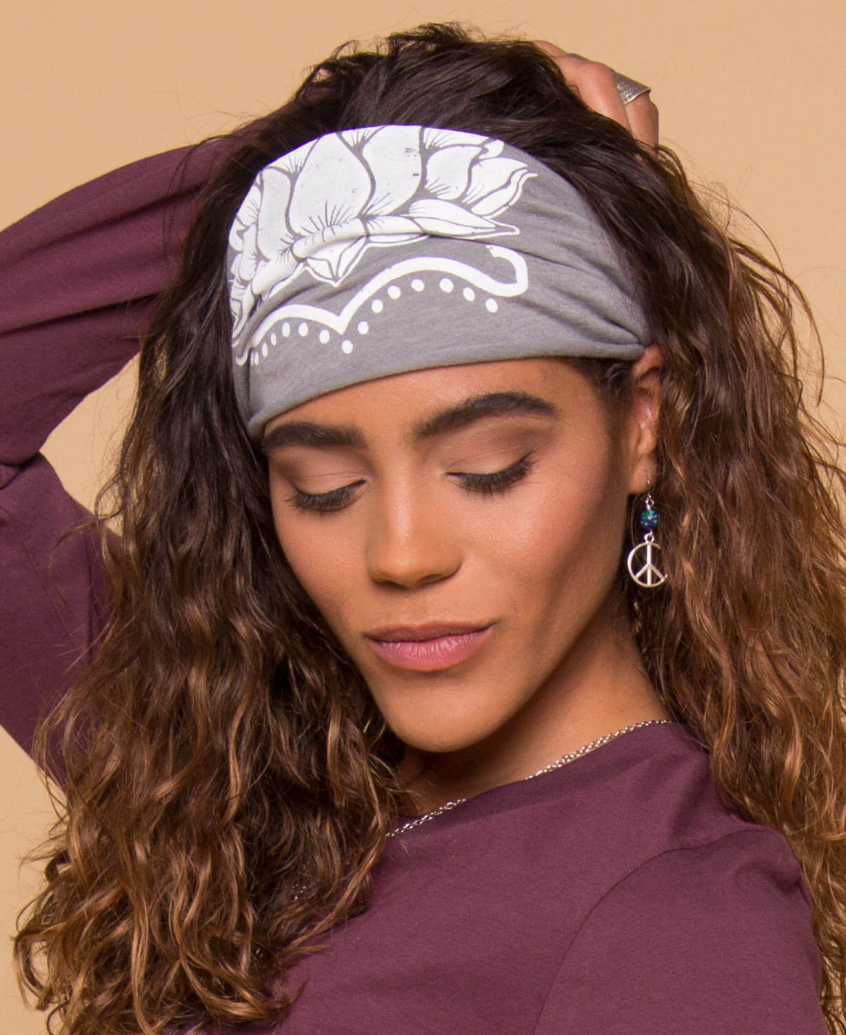 Lotus Boho Headband Women
