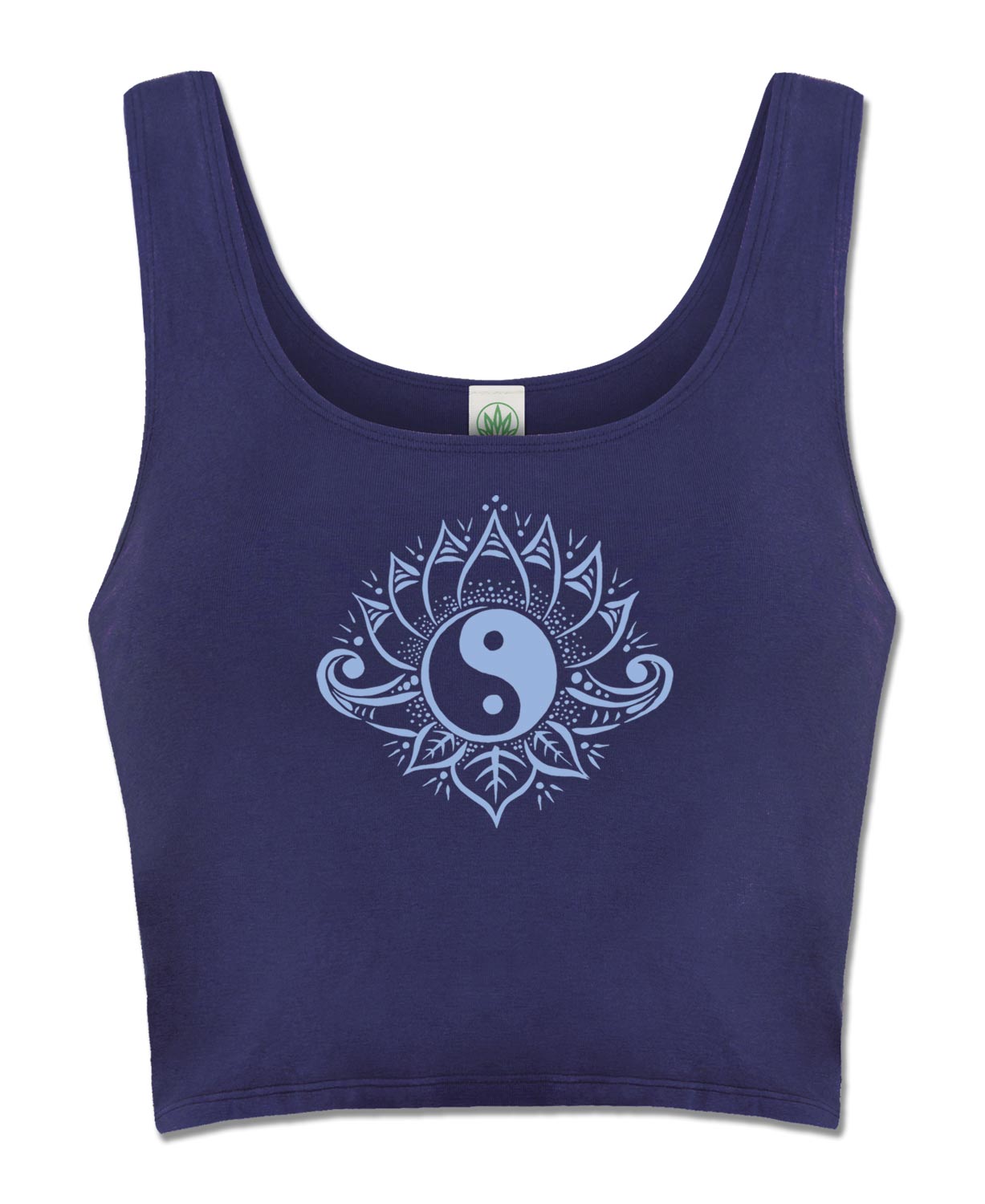 Yin Yang Cropped Tank Top