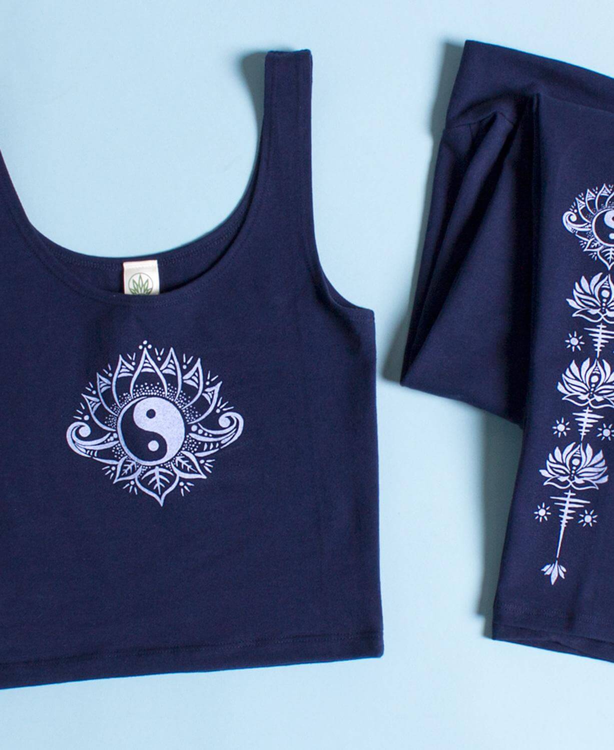 Yin Yang Organic Cotton Leggings