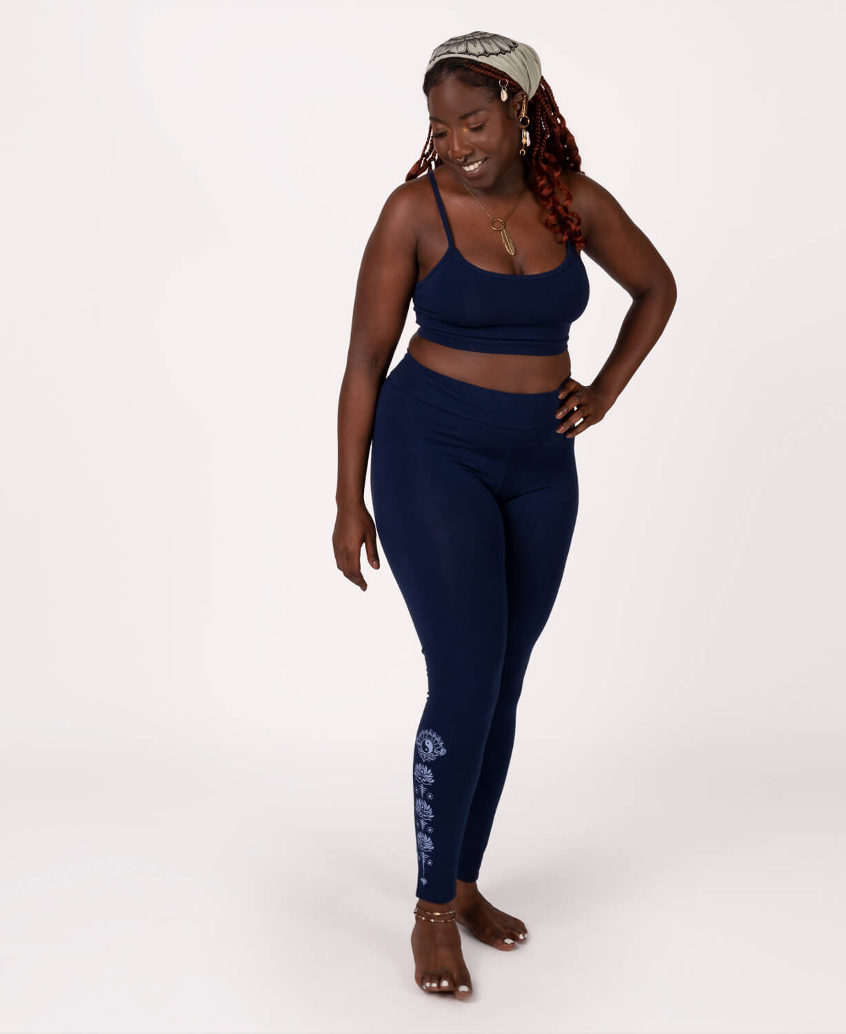 Yin Yang Organic Cotton Leggings Women