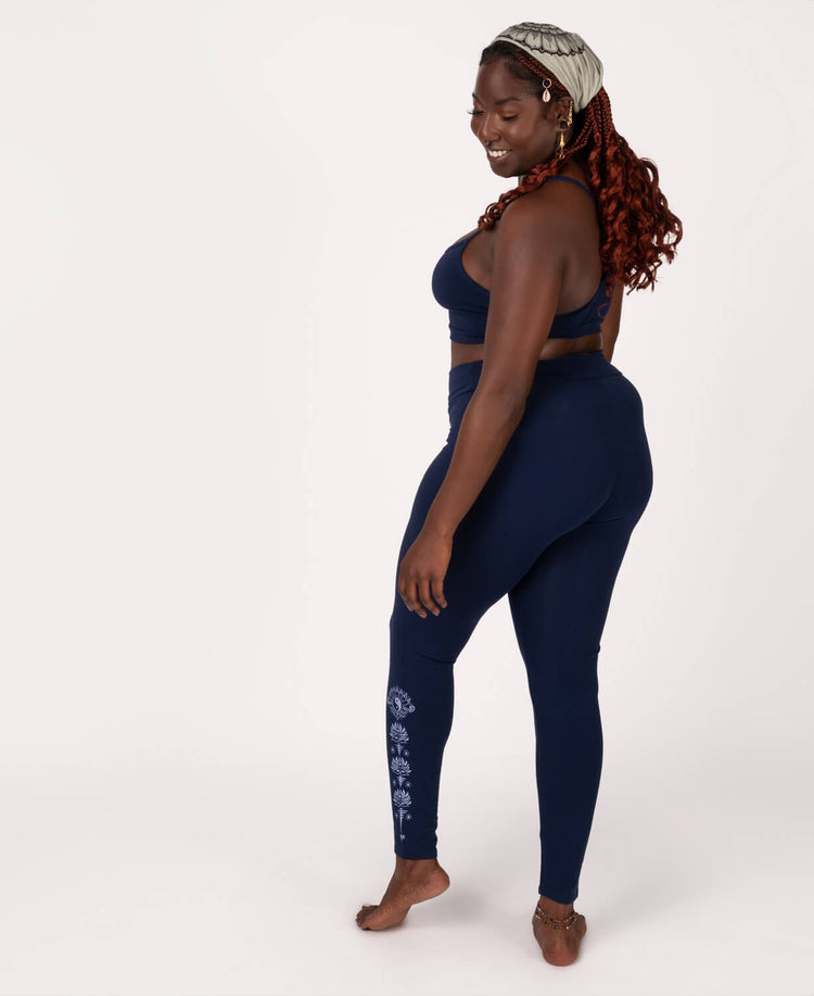 Yin Yang Organic Cotton Leggings - Yin Yang Leggings | Organic Cotton Leggings | Soul Flower Women