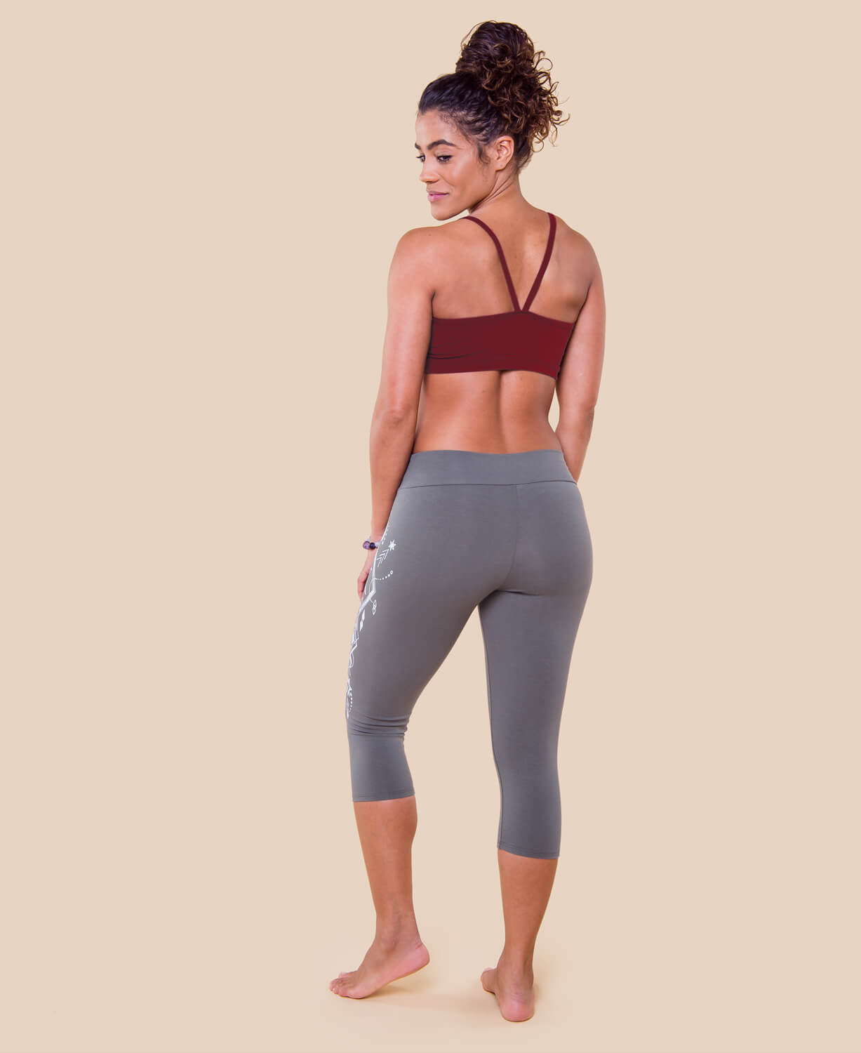 Final Sale! Super Simple Organic Bra - Burgundy Women