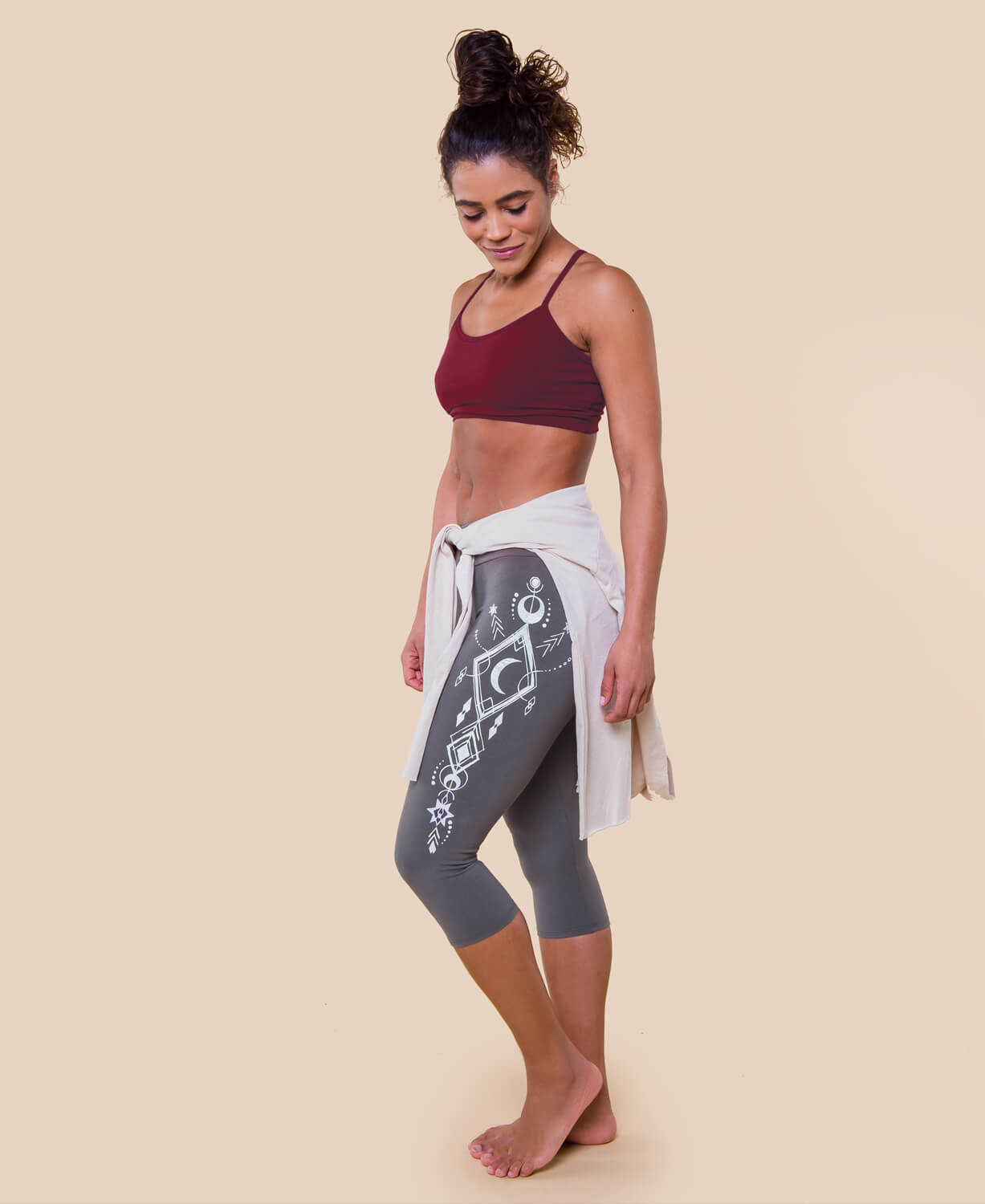 Final Sale! Super Simple Organic Bra - Burgundy Women