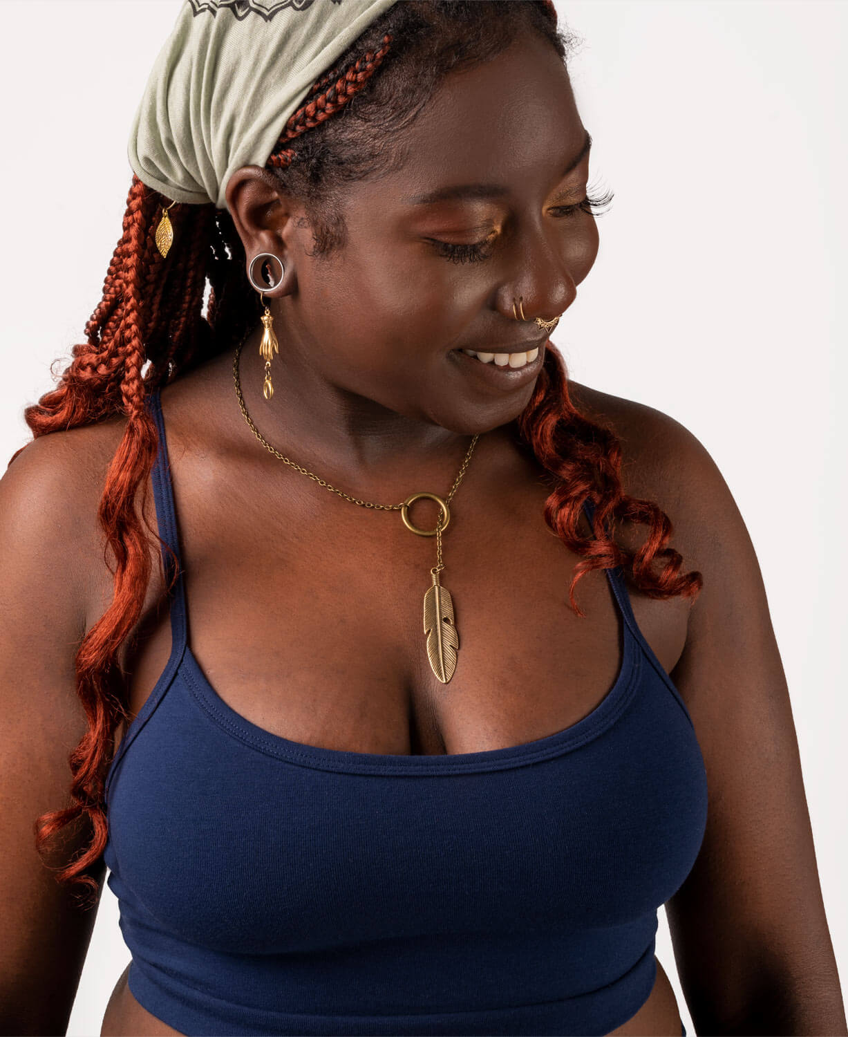 Final Sale! Super Simple Organic Bra - Navy Women