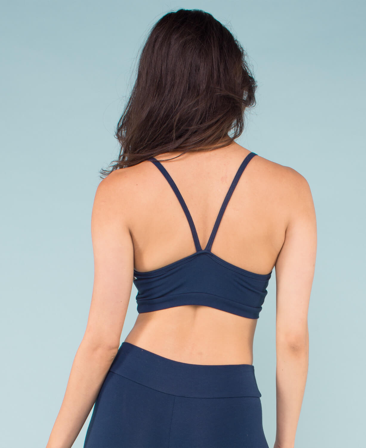 Final Sale! Super Simple Organic Bra - Navy Women