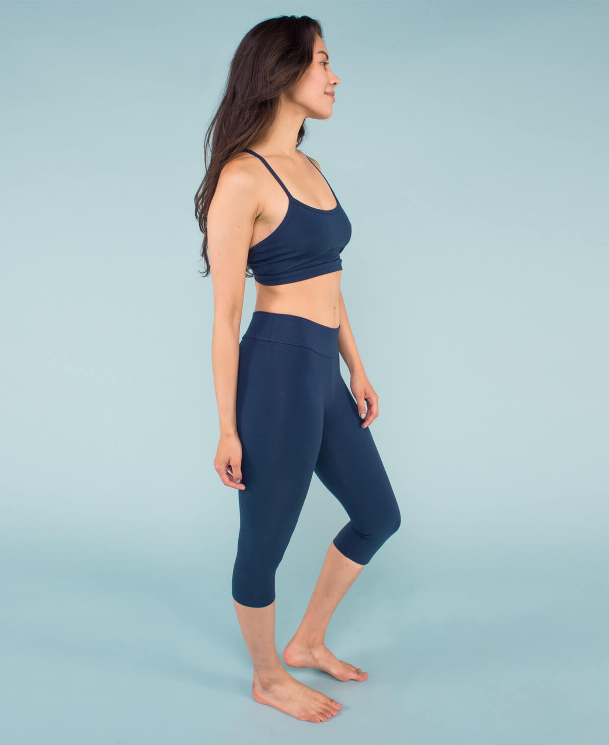 Final Sale! Super Simple Organic Bra - Navy Women