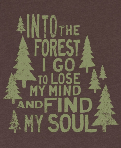 Closeout! Into the Forest Heathered T-Shirt - Shades May Vary (Unisex)