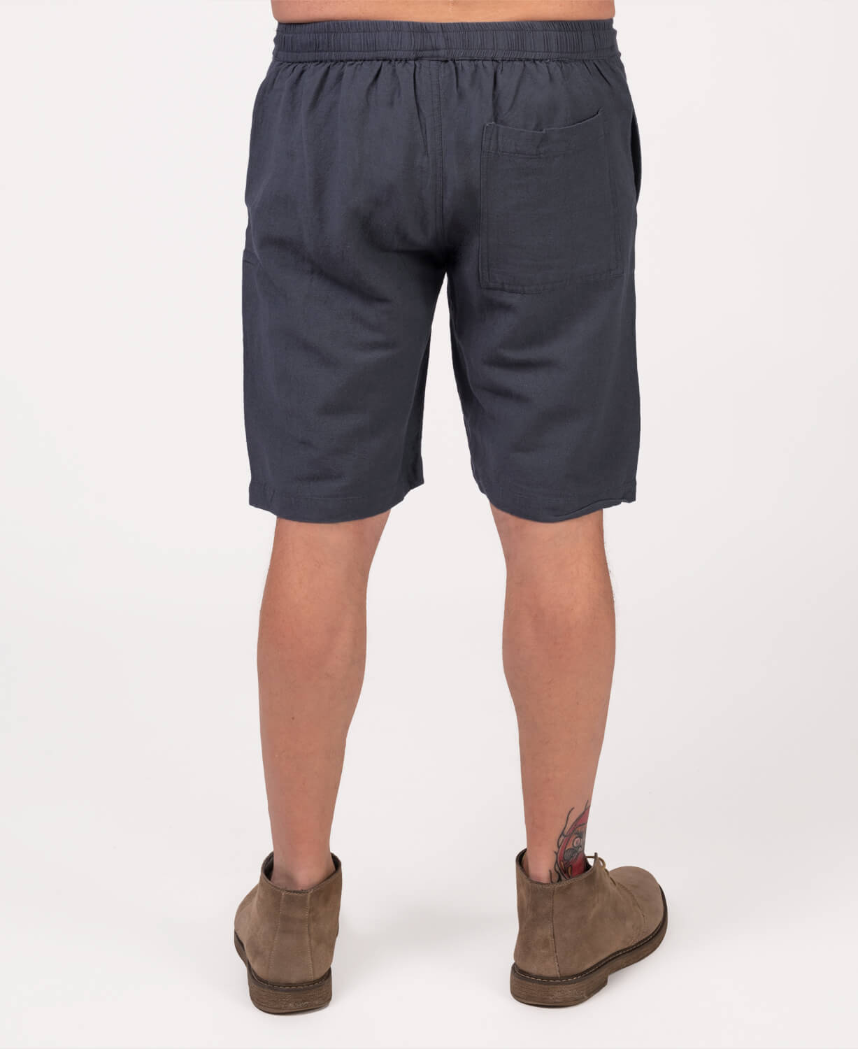 Hemp Yoga Shorts - Midnight Men