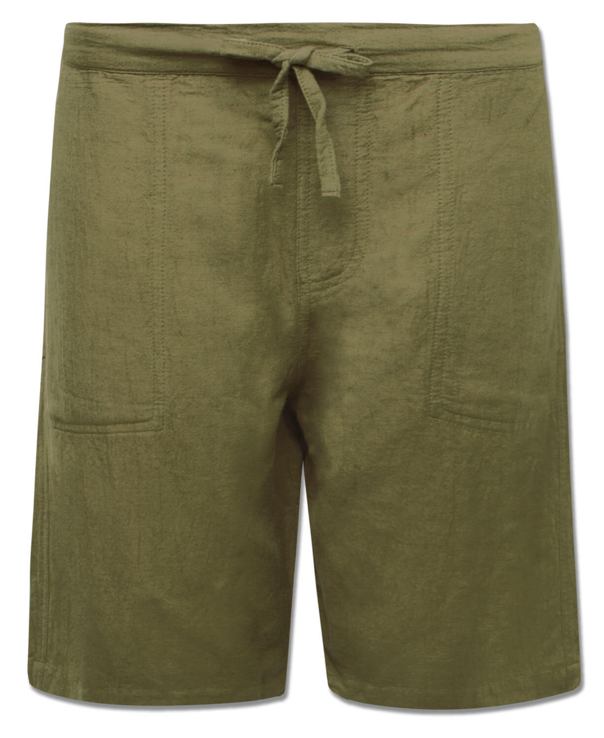 Hemp Yoga Shorts - Moss