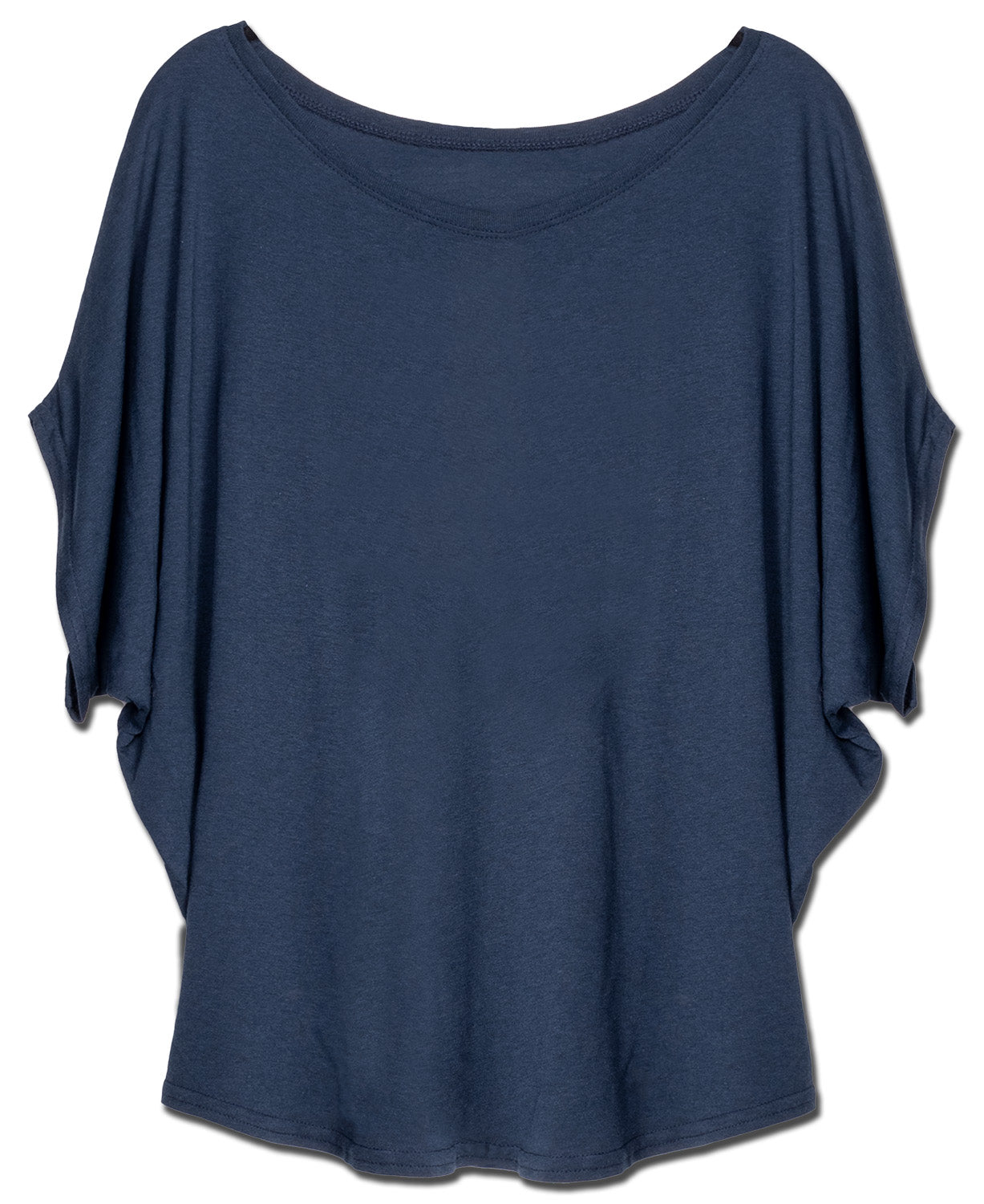 Navy Blue Bamboo Dolman Top