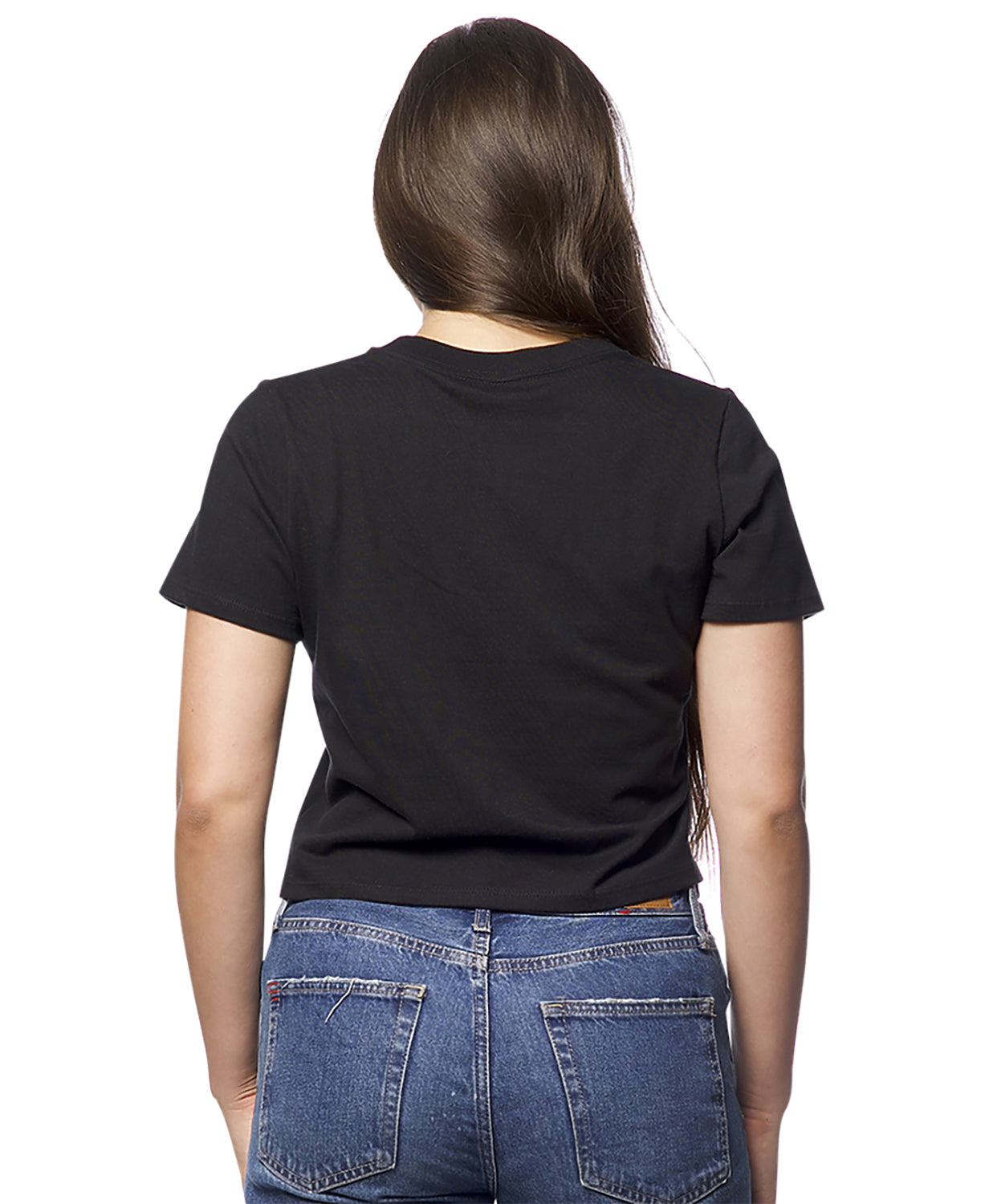 NEW! Easy Crop Tee in Black