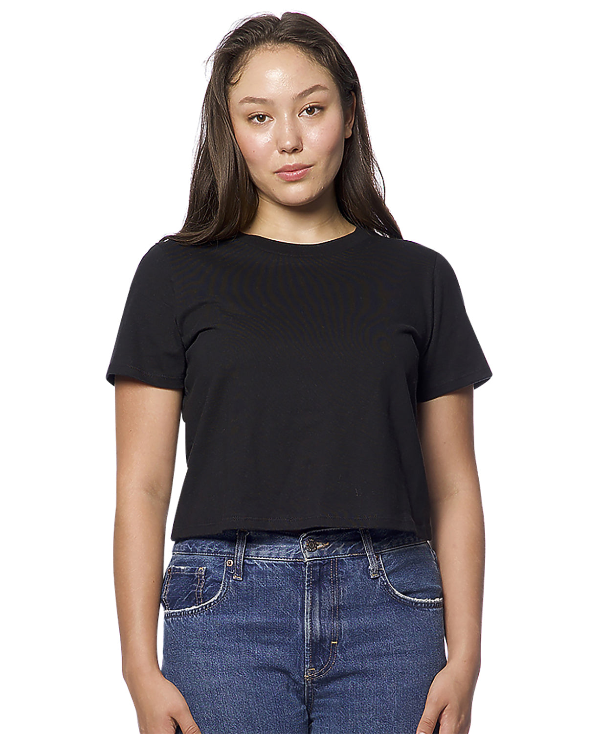 NEW! Easy Crop Tee in Black