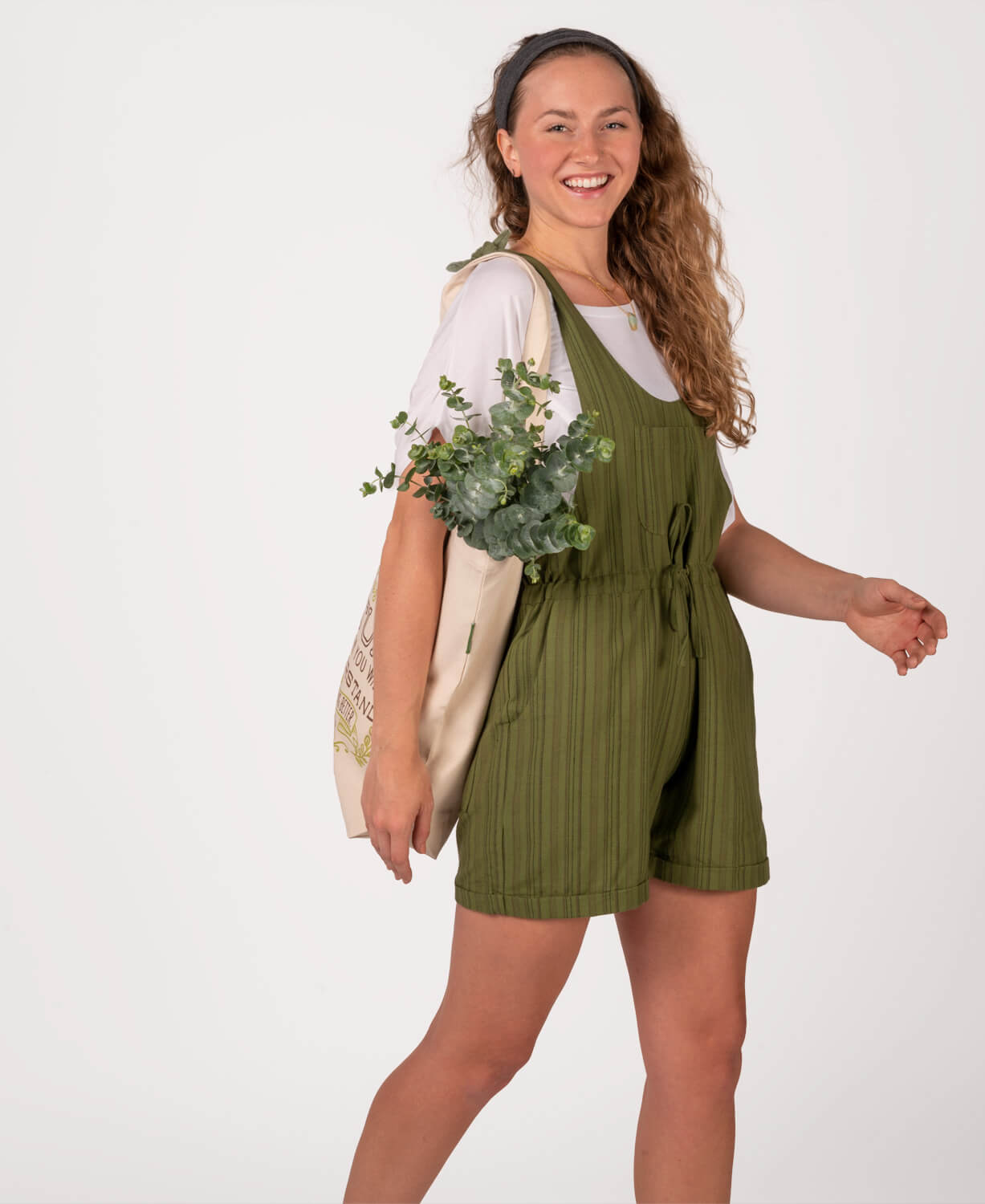 Recycled Boho Headband - Eco Black Women