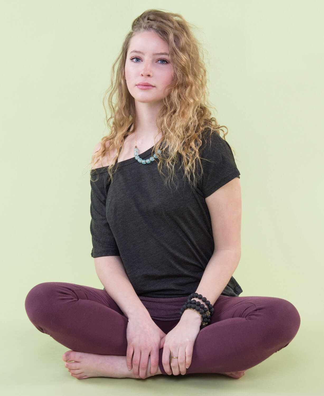 Recycled Slouch Top - Eco Black Women