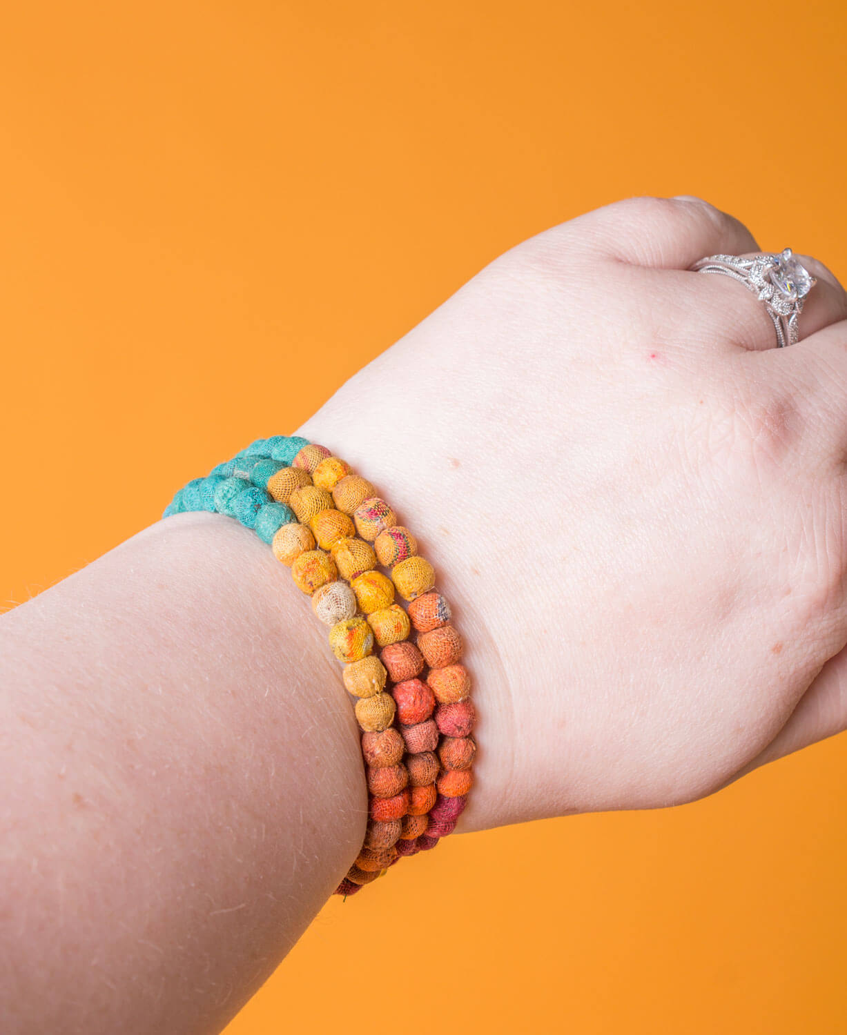Rainbow Wrap Bracelet
