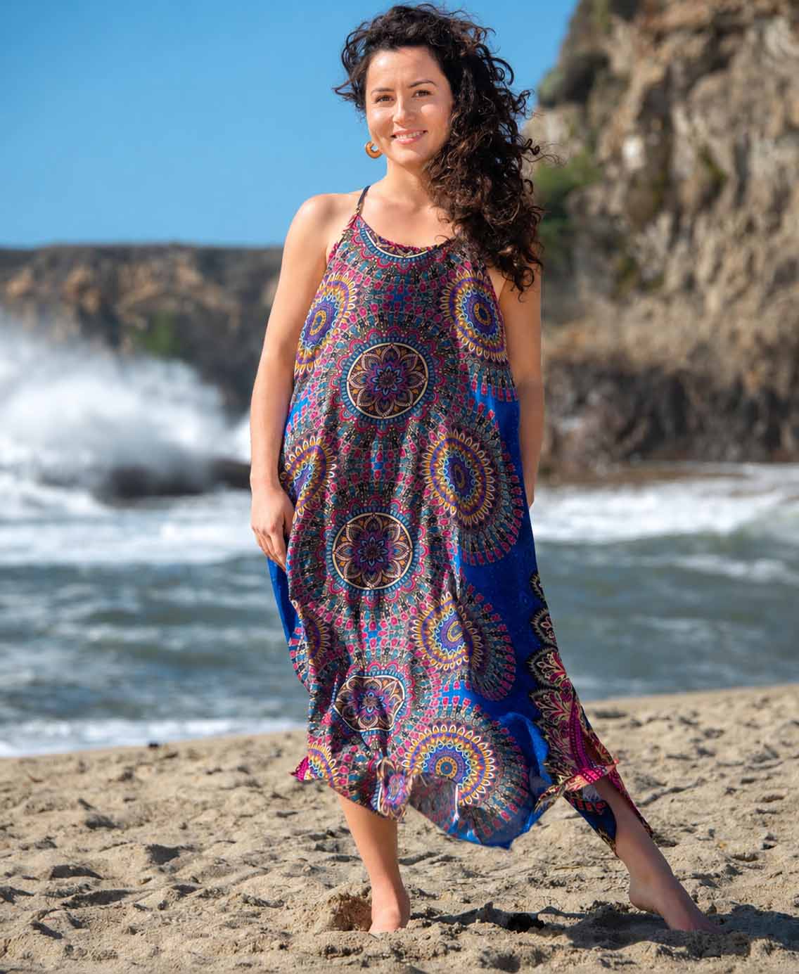 Magic Mandala Dress - Mandala Maxi | Boho Maxi Dresses | Soul Flower