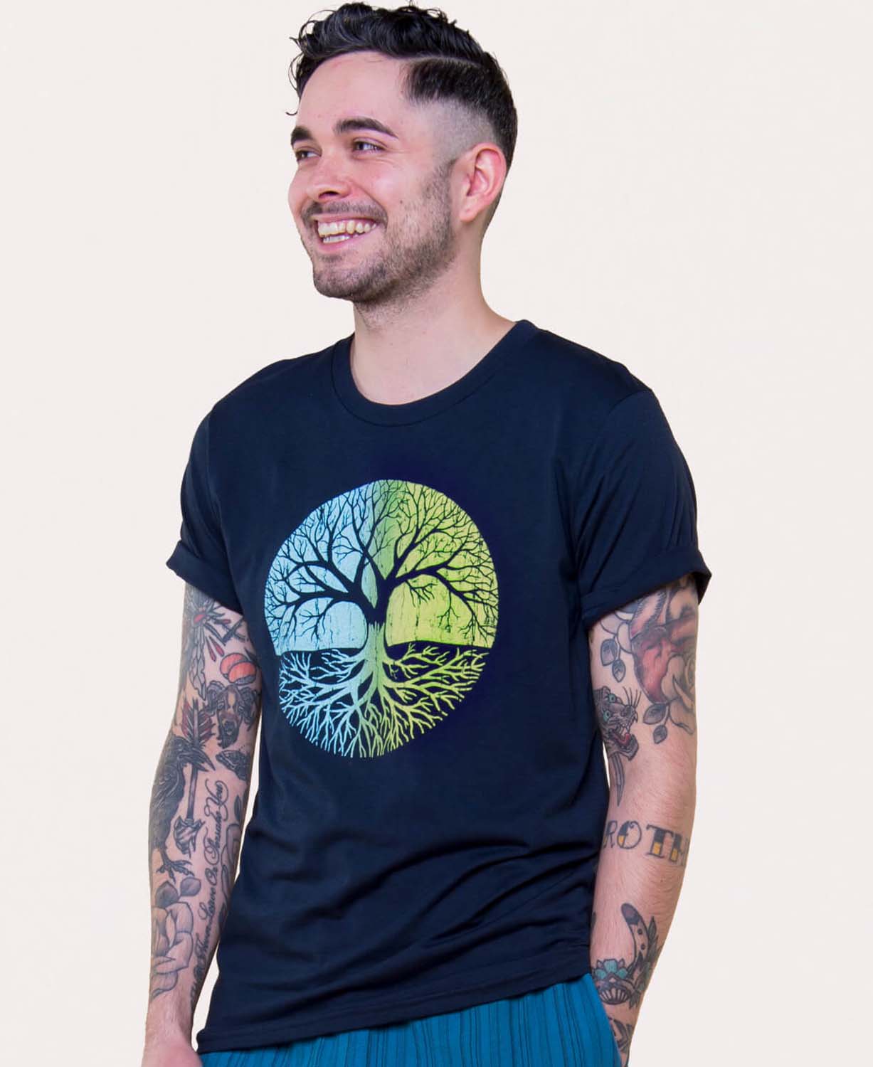 Hippie graphic t shirts for men