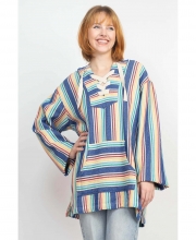 NEW! Ocean Striped Baja Hoody