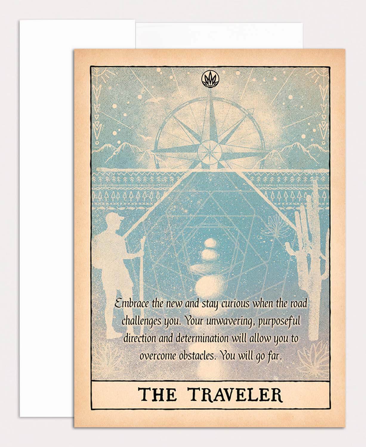 The Traveler Greeting Card