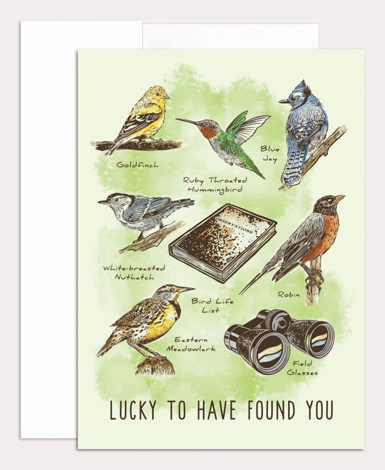 NEW! Lucky To Have Found You Greeting Card