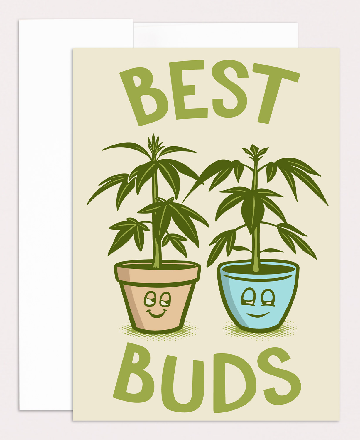 Best Buds Greeting Card