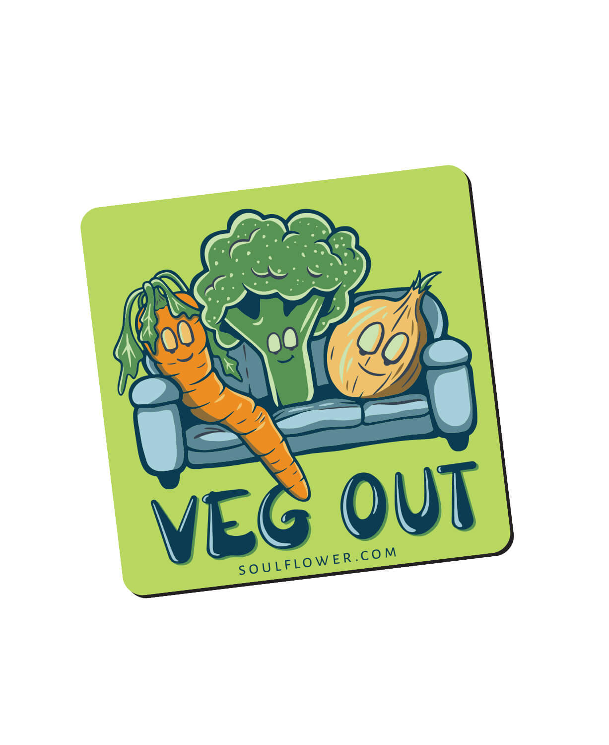 NEW! Veg Out Magnet