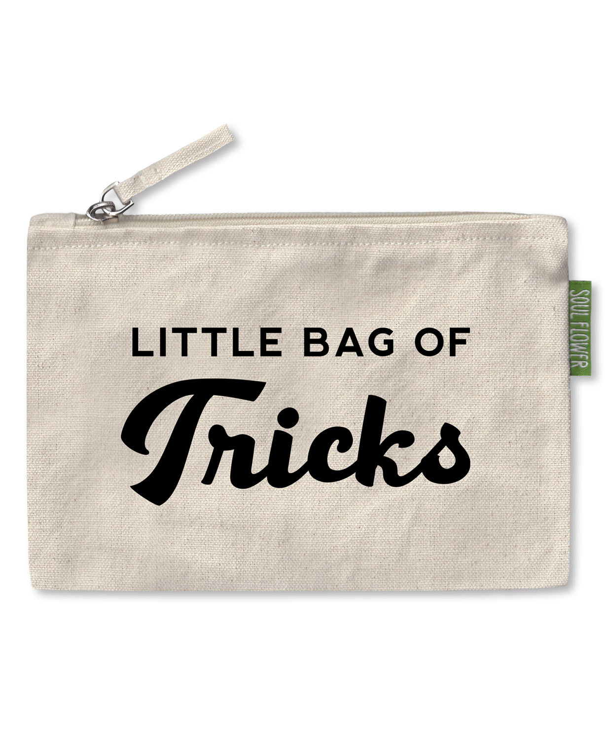 Little Bag of Tricks Large Zipper Pouch