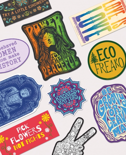 This Celestial Boho Pack Sticker Is High Quality And Cheap