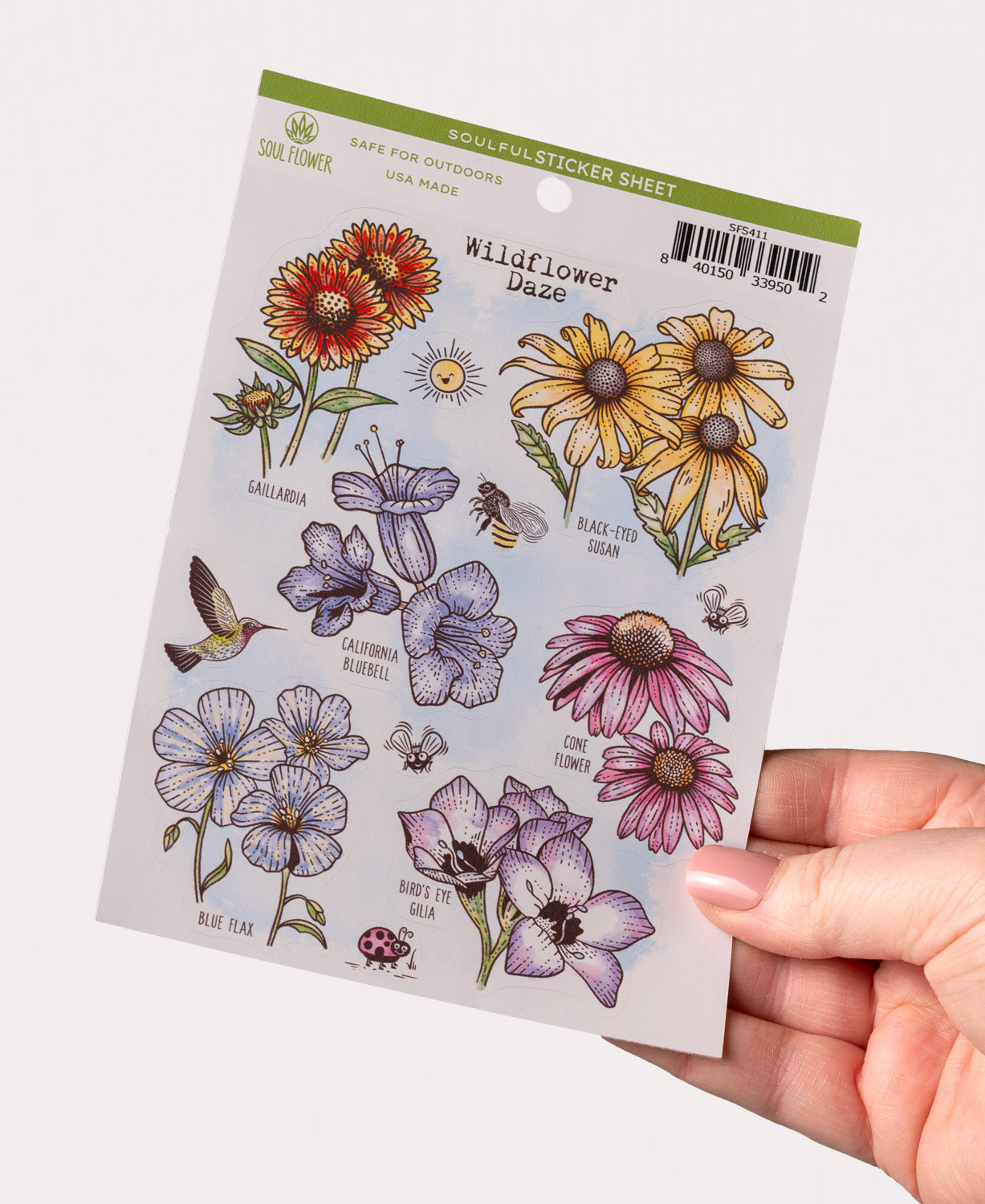 Wildflower Daze Sticker Sheet