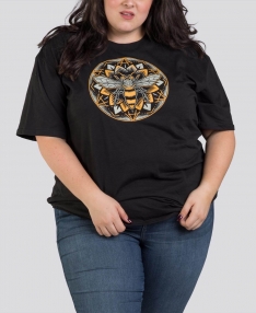 Bee Mandala T-Shirt | Bee Shirt | Soul Flower