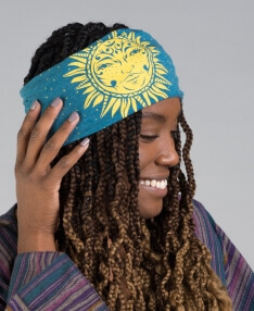 Celestial Sun Art Boho Headband