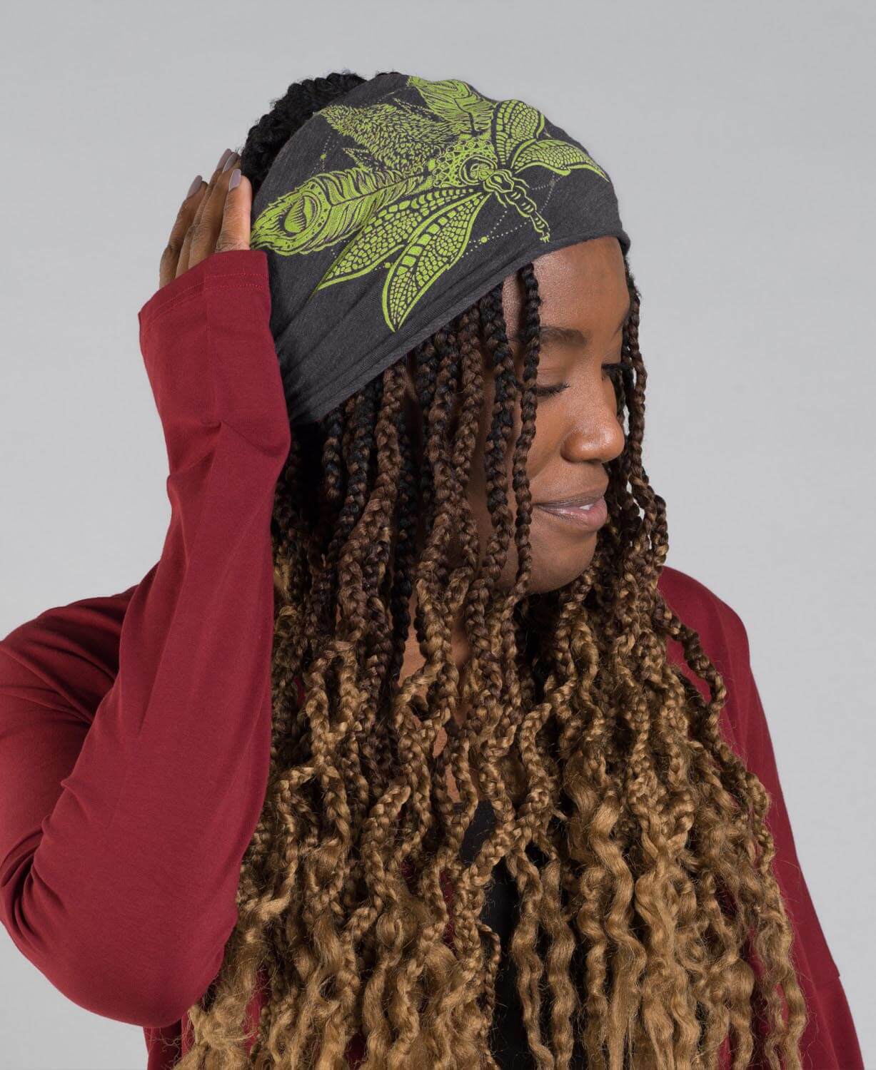 Sacred Cannabis Boho Headband