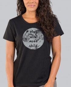 Stay Wild Moon Child Bamboo T-Shirt