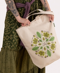 Live Simply Mandala Eco Tote Bag