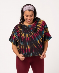 Electric Tie-dye Hoody | Lightweight Hoody | Soul Flower