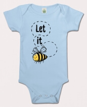 Let it Bee Baby Bodysuit