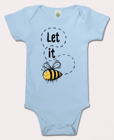 Let it Bee Baby Bodysuit