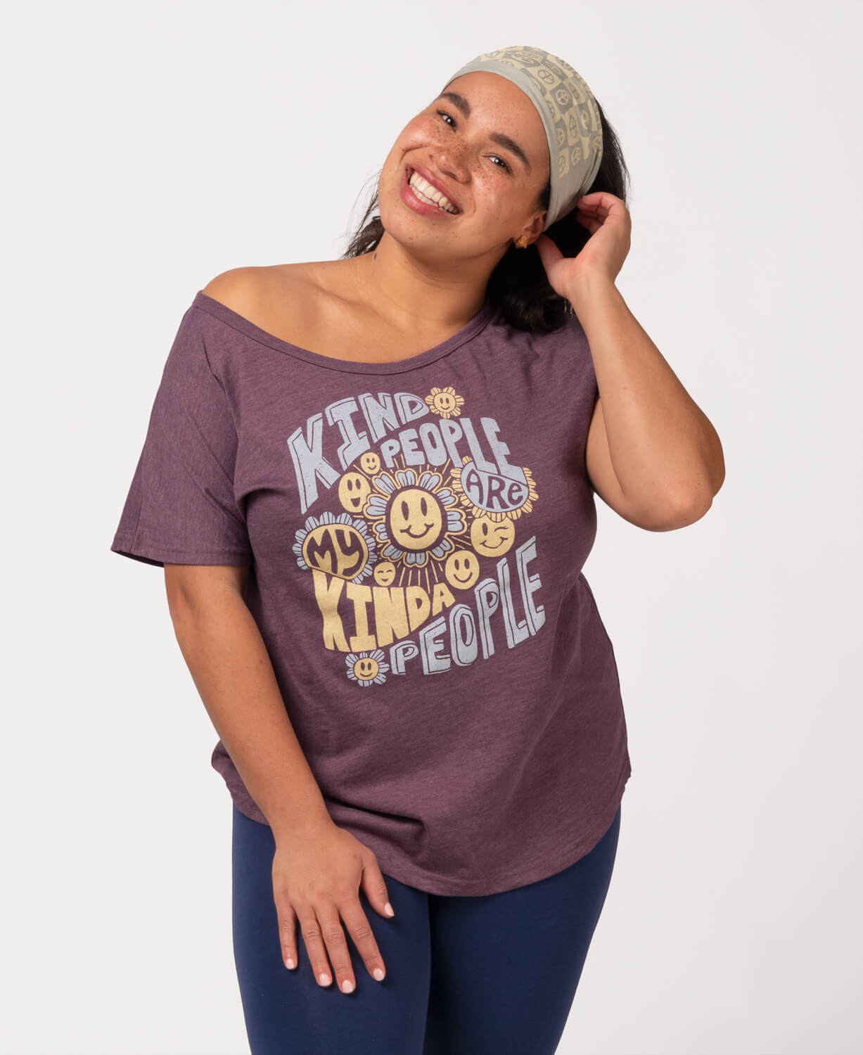 Kind People Slouch Top