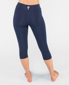 Mini Mushroom Organic Cropped Leggings