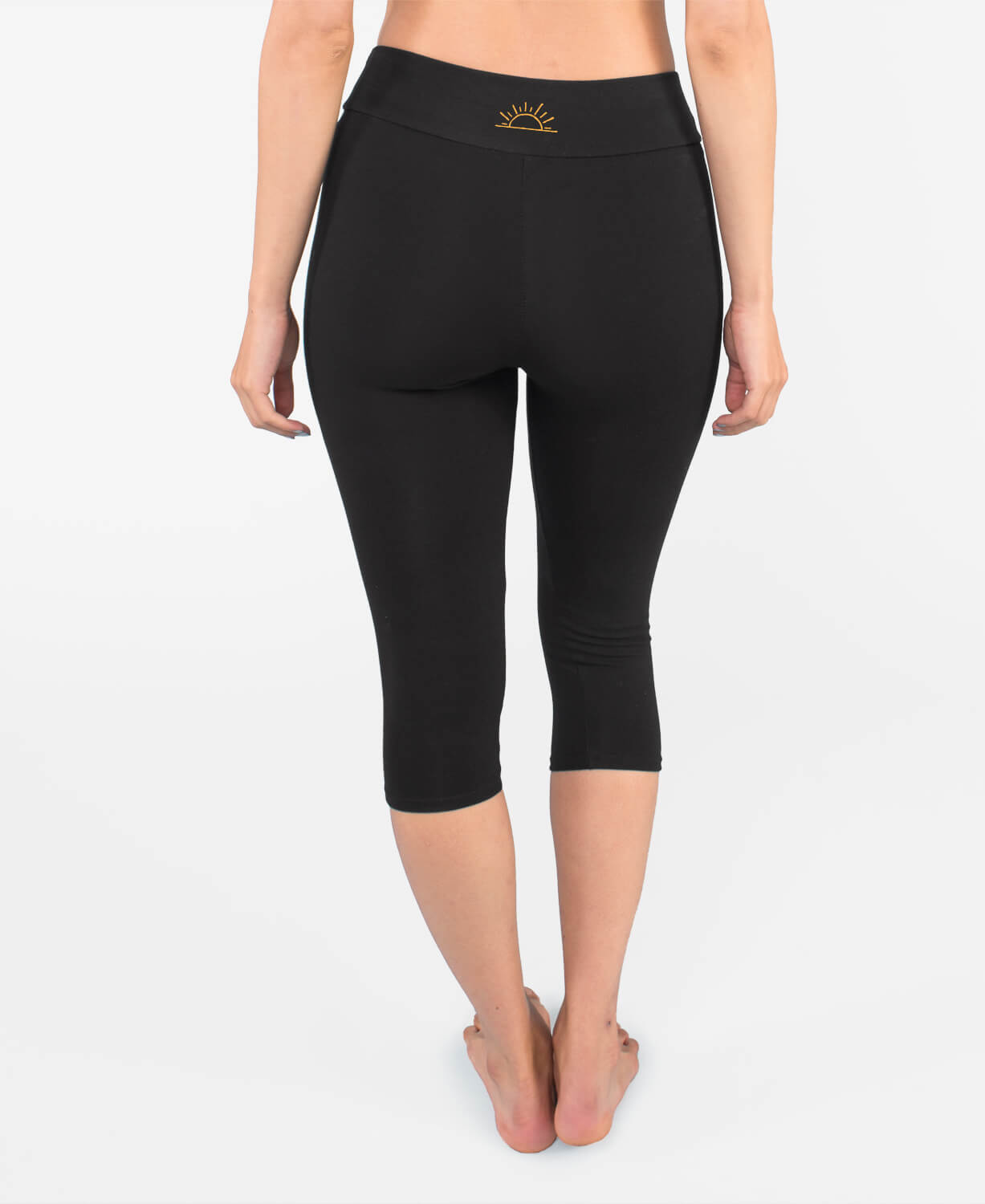 Closeout! Mini Sun Organic Cropped Leggings