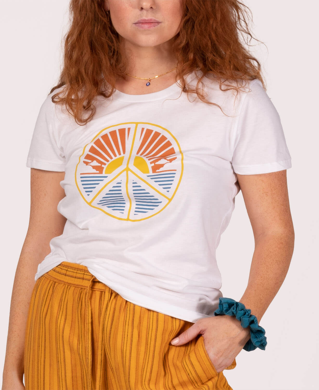 Final Sale! Peace Scene Bamboo T-Shirt